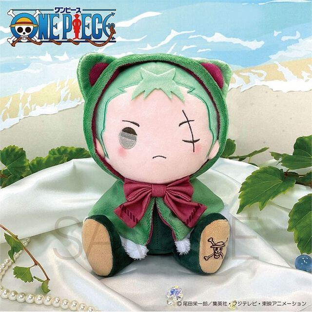 ONE PIECE けもポン　ぬいぐるみ　ロロノア・ゾロ