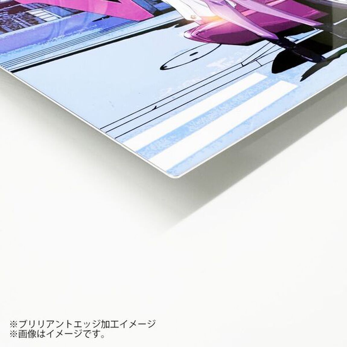 B6 メタルディスプレイ 彼女のカレラ 20周年記念原画展メインビジュアル B