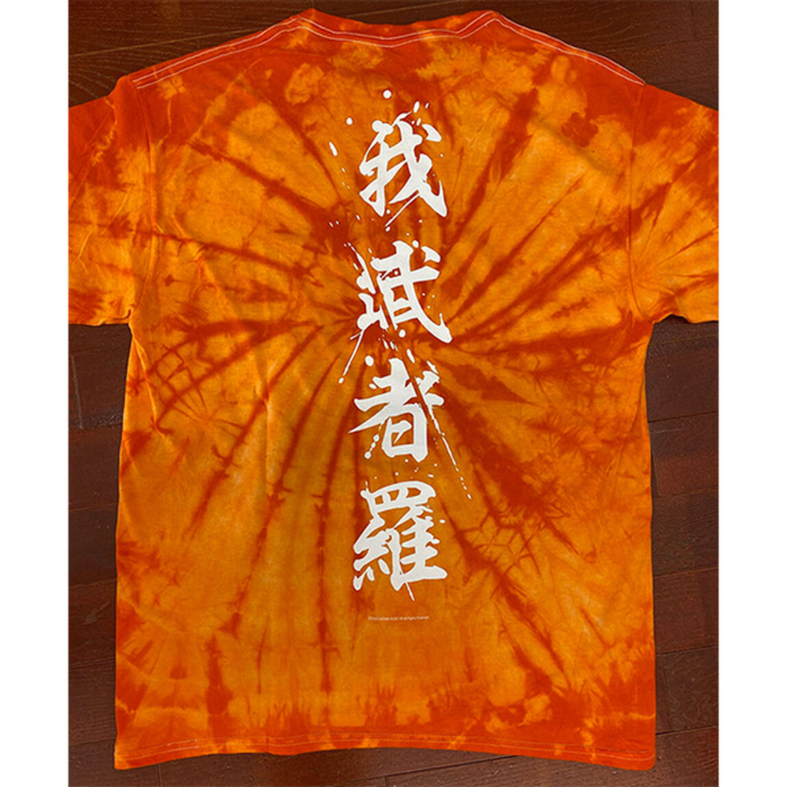 【LOUDNESS】我武者羅タイダイTシャツ【オレンジ】／　Mサイズ