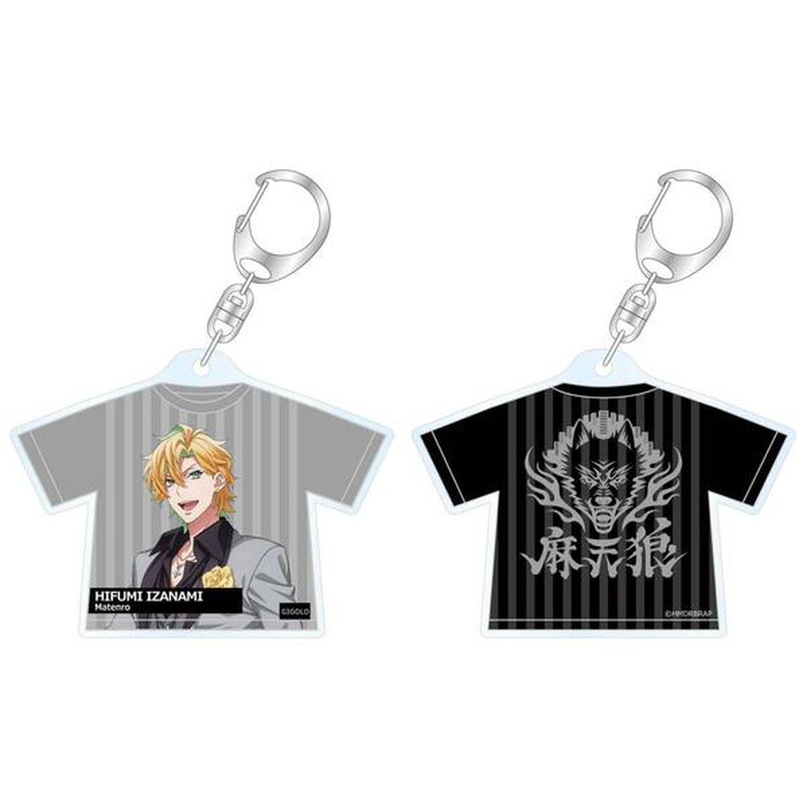 「ヒプノシスマイク」Tシャツアクリルキーホルダー　伊弉冉一二三（2023年12月以降発売予定）