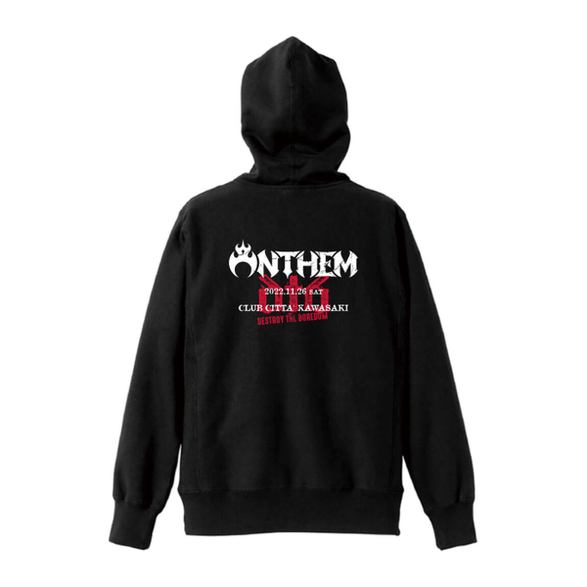 【ANTHEM】DESTROY THE BOREDOM 2022 ジップアップパーカー（サイズ：M）