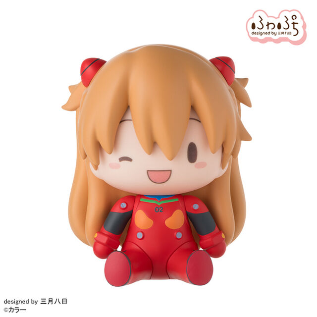 ヱヴァンゲリヲン新劇場版　ふわぷち デフォルメフィギュア　アスカ プラグスーツ
