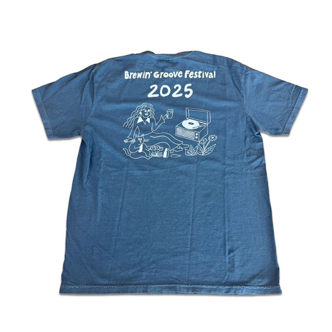 Brewin&rsquo; Groove Festival オフィシャルTシャツ ブルー XLサイズ