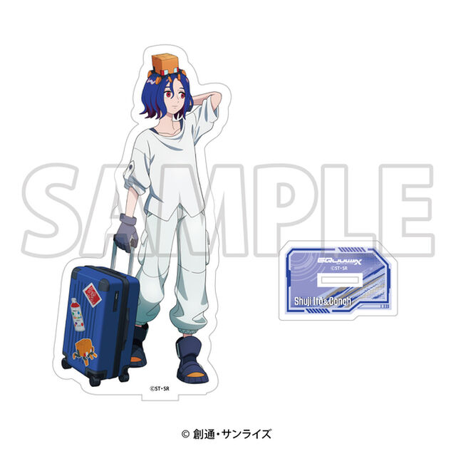 『機動戦士Gundam GQuuuuuuX』「JR東海&times;ガンダムシリーズ」〜Journey with Gundam〜 第3弾　描き下ろしアクリルスタンド　シュウジ・イトウ