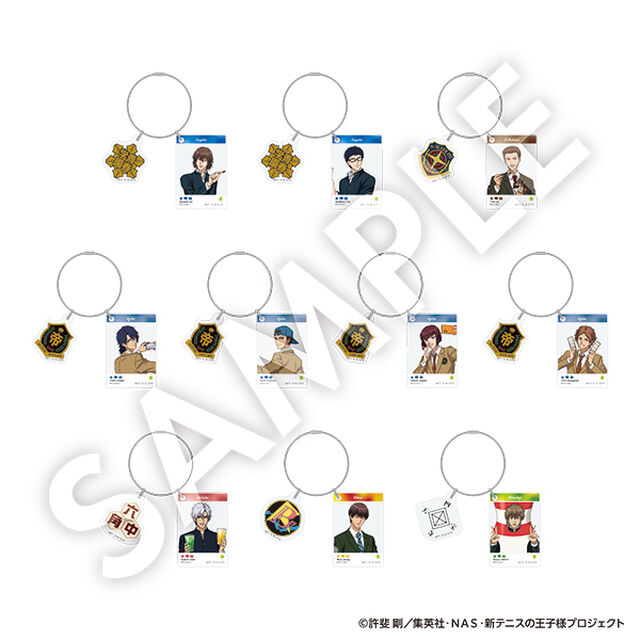 【10個セット】新テニスの王子様 2連アクリルキーホルダーVol.2【R1 2502】全10種（2025年6月以降発売予定）