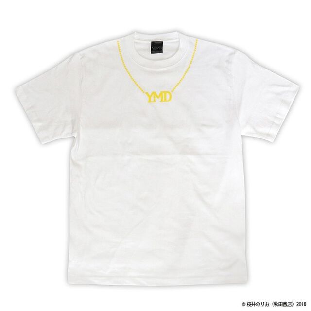「僕の心のヤバイやつ」 YMDネックレスTシャツ WHITE XL