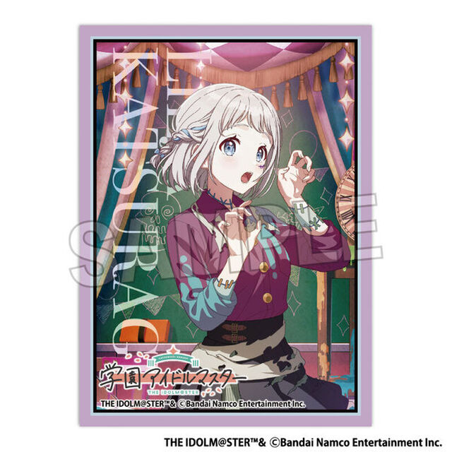 学園アイドルマスター　イラストスリーブMAT　白線 '24ハロウィン 葛城リーリヤ（2025年8月以降発売予定）
