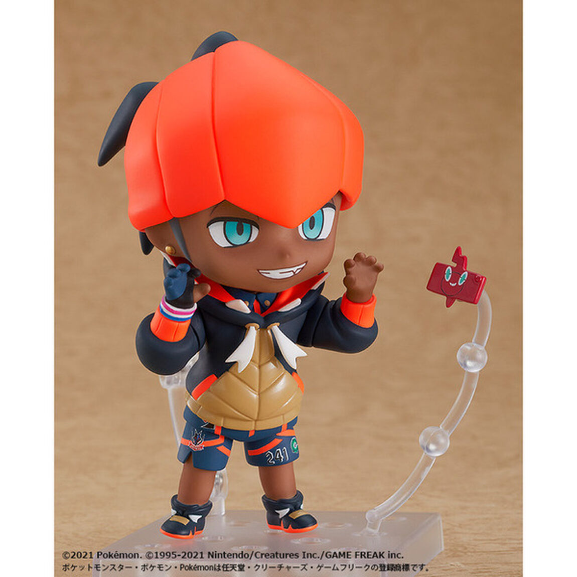 『ポケットモンスター』ねんどろいど キバナ(2022年1月発売)