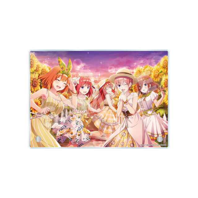 【五等分の花嫁 五つ子ちゃんはパズルを五等分できない。】アクリルボード -技- /02 ひまわり(2026年2月以降発売予定)