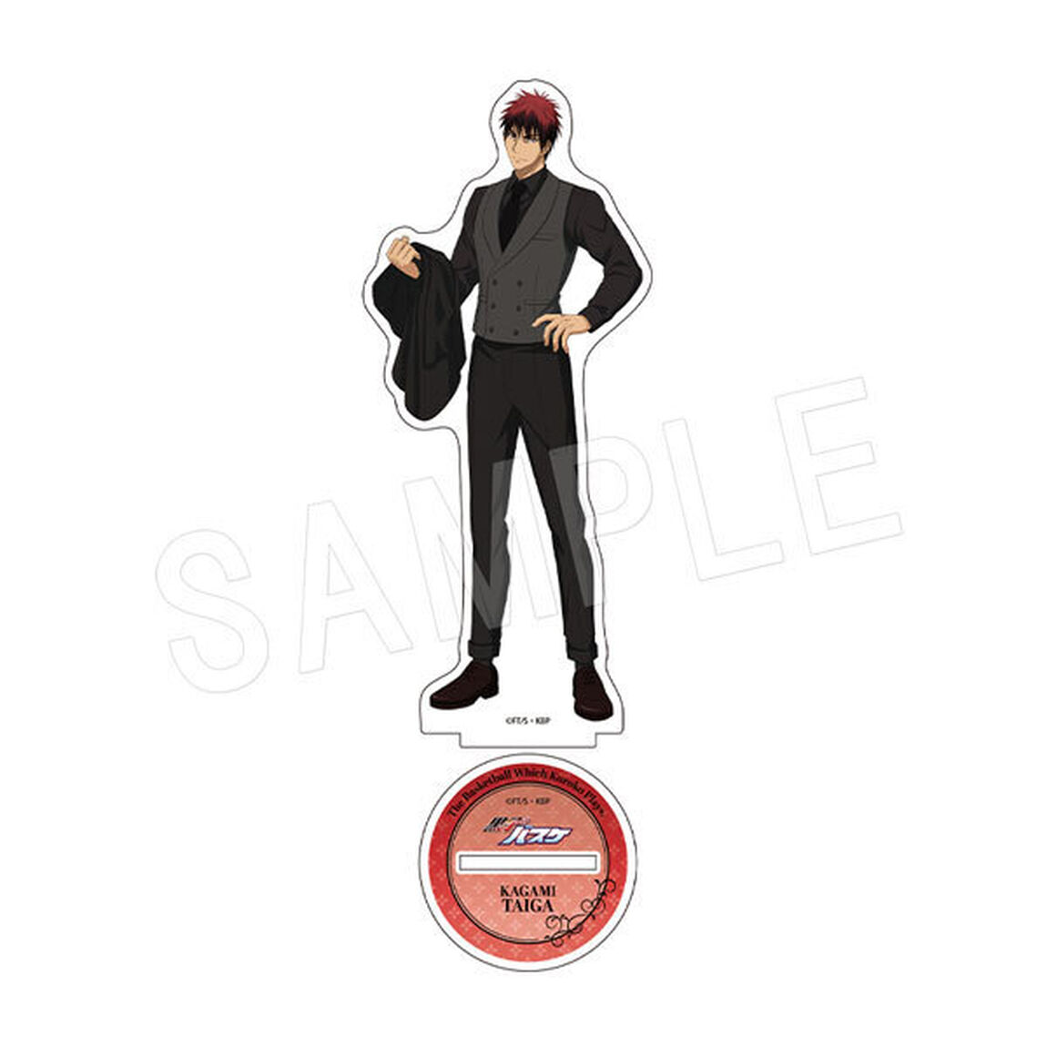 黒子のバスケ アクリルフィギュアスタンド JF2026黒スーツver. 火神大我（2026年4月以降発売予定）