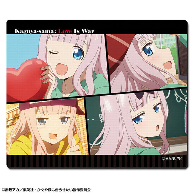 TVアニメ「かぐや様は告らせたい-ウルトラロマンティック-」 ラバーマウスパッド デザイン02(藤原千花)