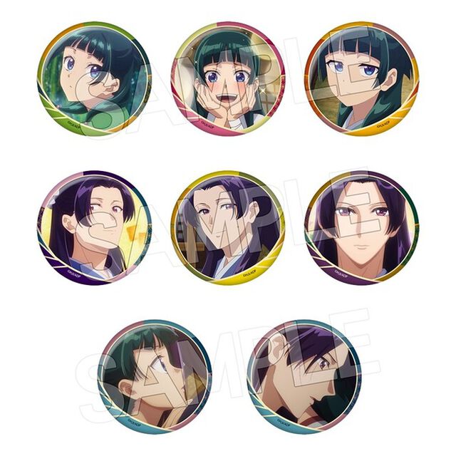 薬屋のひとりごと 百面相缶バッジVol.4 A【単品】（2026年4月下旬以降発売予定）