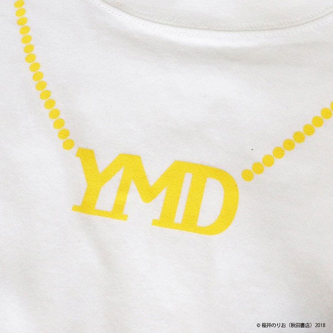「僕の心のヤバイやつ」 YMDネックレスTシャツ WHITE M