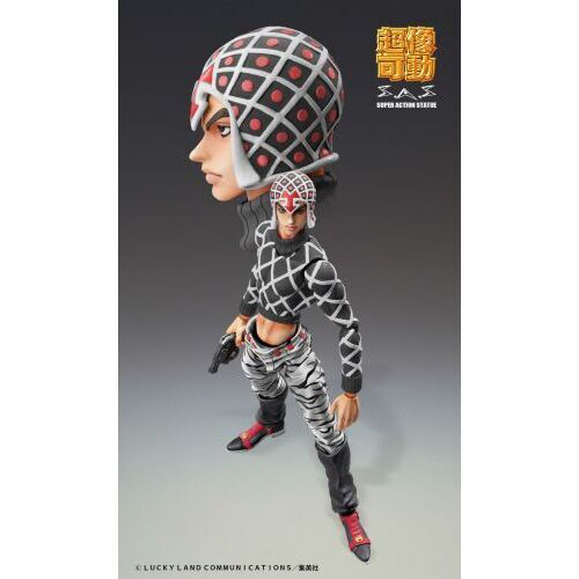 超像可動 「グイード・ミスタ&S・P Ver.BLACK」『ジョジョの奇妙な冒険 第5部』（2023年11月以降発売予定）