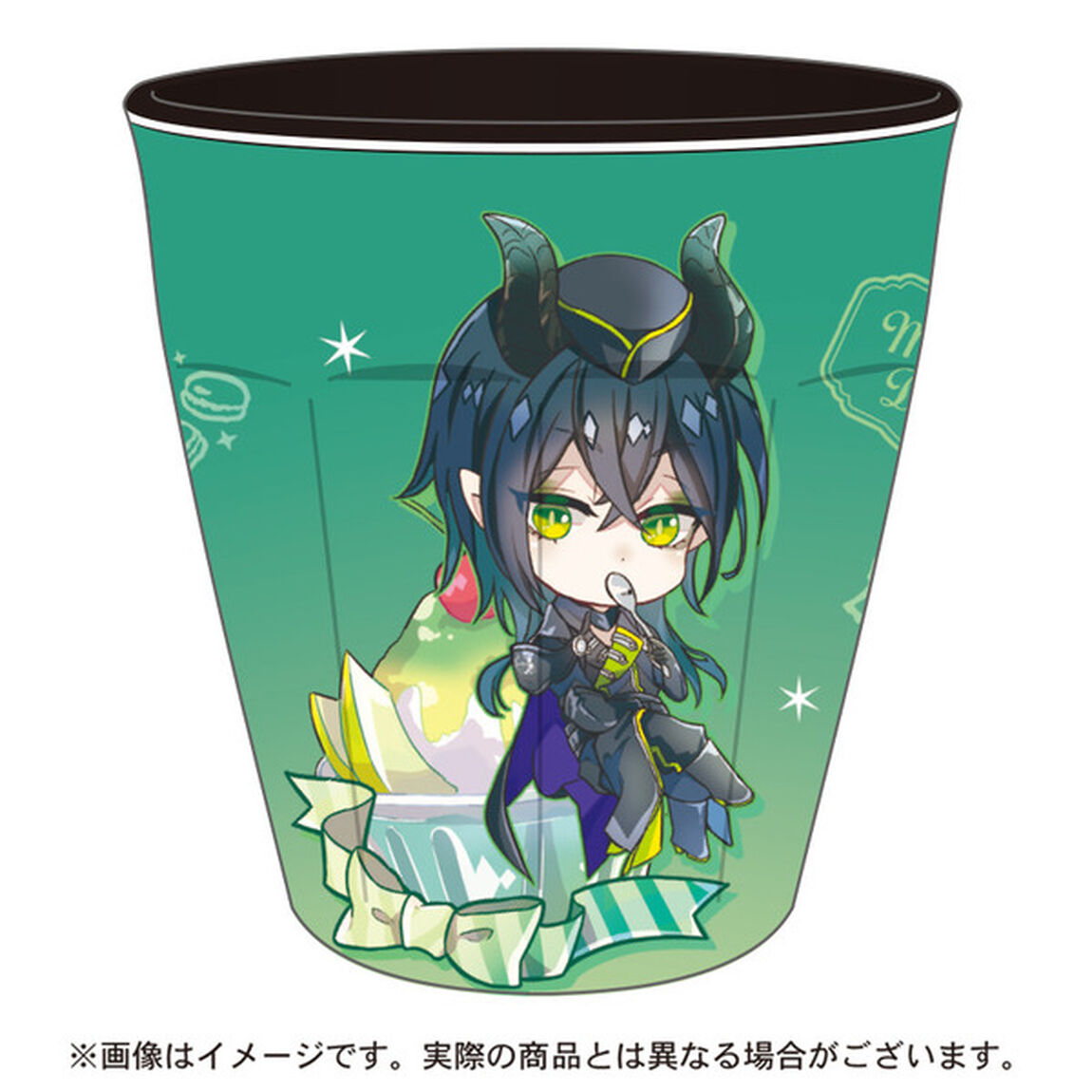 ツイステッドワンダーランド メラミンカップ きゃらペコ マレウス(2021年3月上旬発売予定)