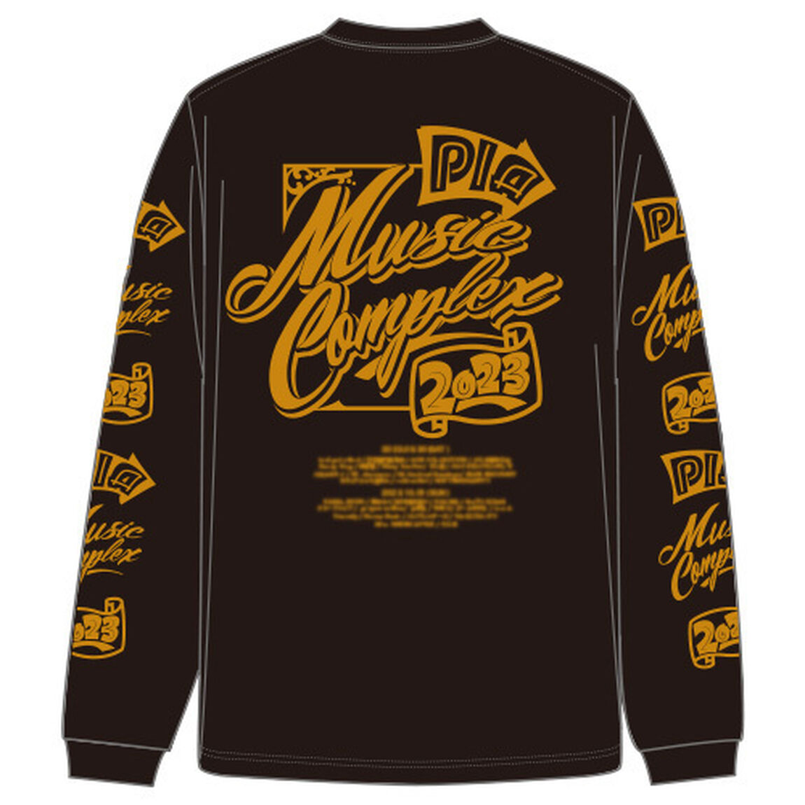 【PMC2023】ロングTシャツ BLACK S