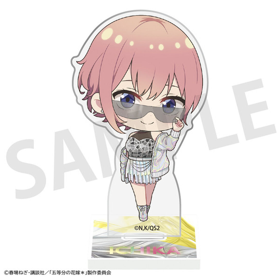 「五等分の花嫁＊」ミニアクリルスタンドプレート 中野一花（2026年2月以降発売予定）