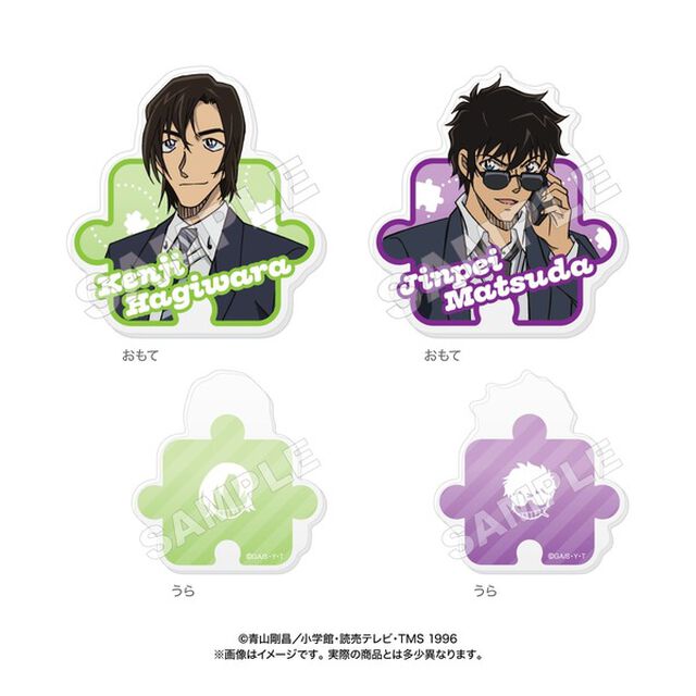 アクリルクリップセット　萩原研二＆松田陣平　名探偵コナン