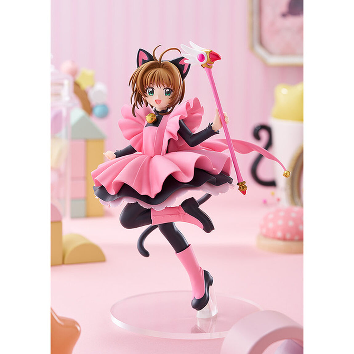カードキャプターさくら クロウカード編 POP UP PARADE 木之本桜  黒猫風コスチュームVer. L size