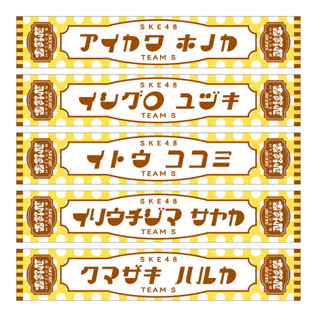 【SKE48】4入内嶋 涼 SKE48真冬のTEAM歌謡祭　マフラータオル【チームS】