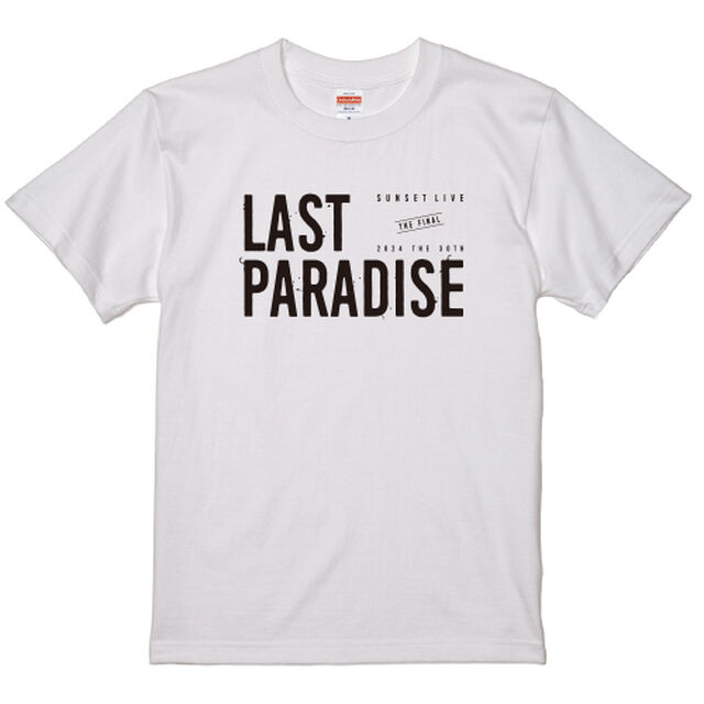 サンセットライブ2024オフィシャルTシャツ　PST-2408 ホワイト Sサイズ