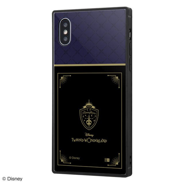 iPhone XS/X/『ツイステッドワンダーランド』/耐衝撃ケース KAKU トリプルハイブリッド/『ツイステッドワンダーランド/ポムフィオーレ寮』