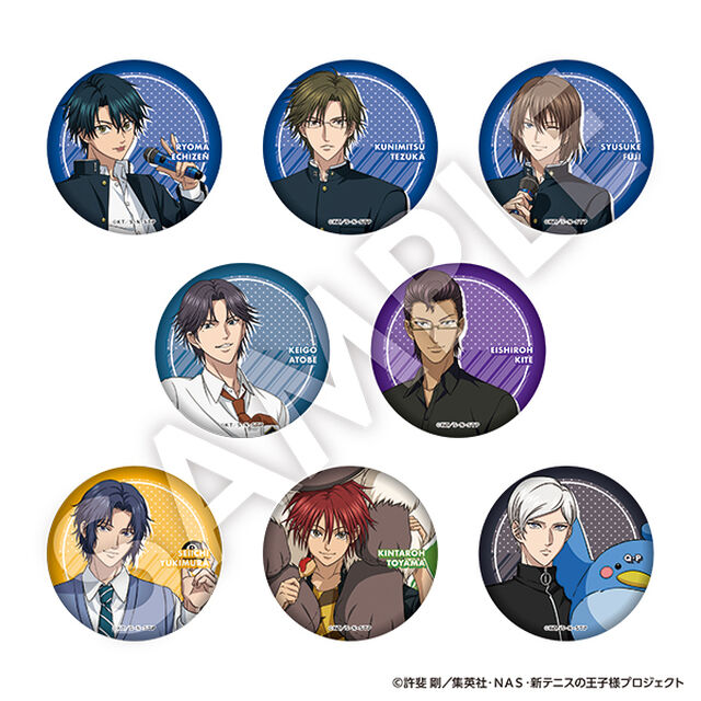 新テニスの王子様 トレーディング缶バッジVol.4 全8種【単品】（2026年1月以降発売予定）