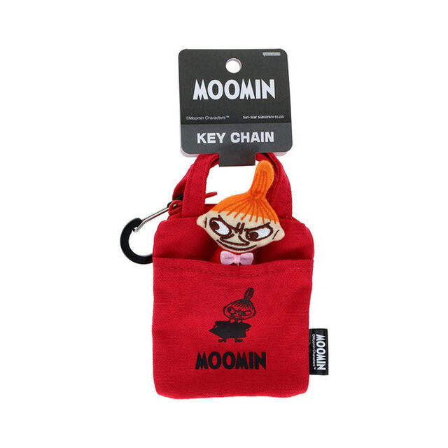 カラビナ付きキーホルダー　MOOMIN AND THE COMET　リトルミイ