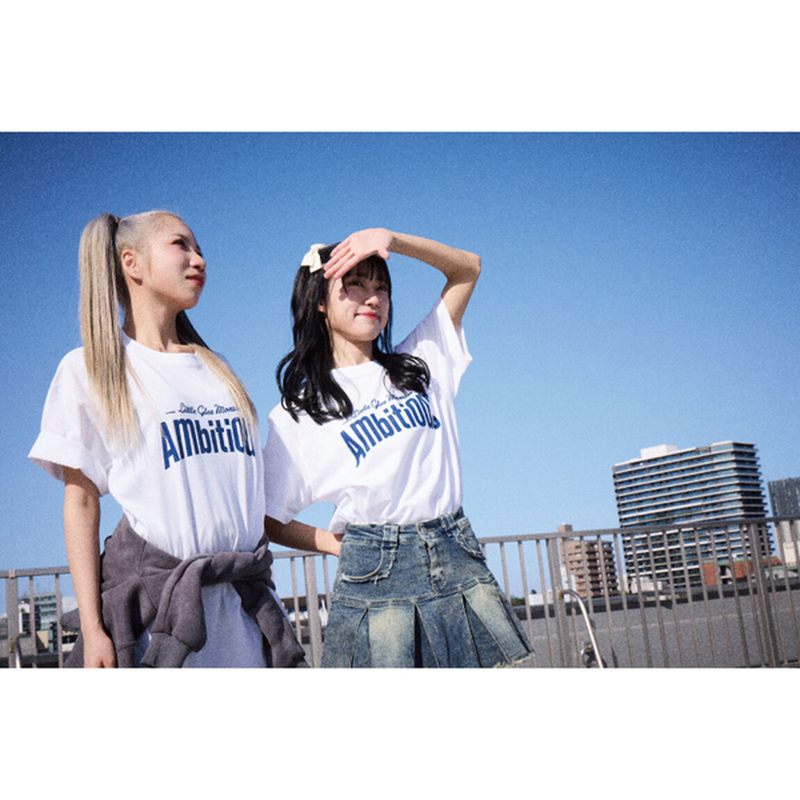 Little Glee Monster／Ambitious ツアーTシャツ／ホワイト／S