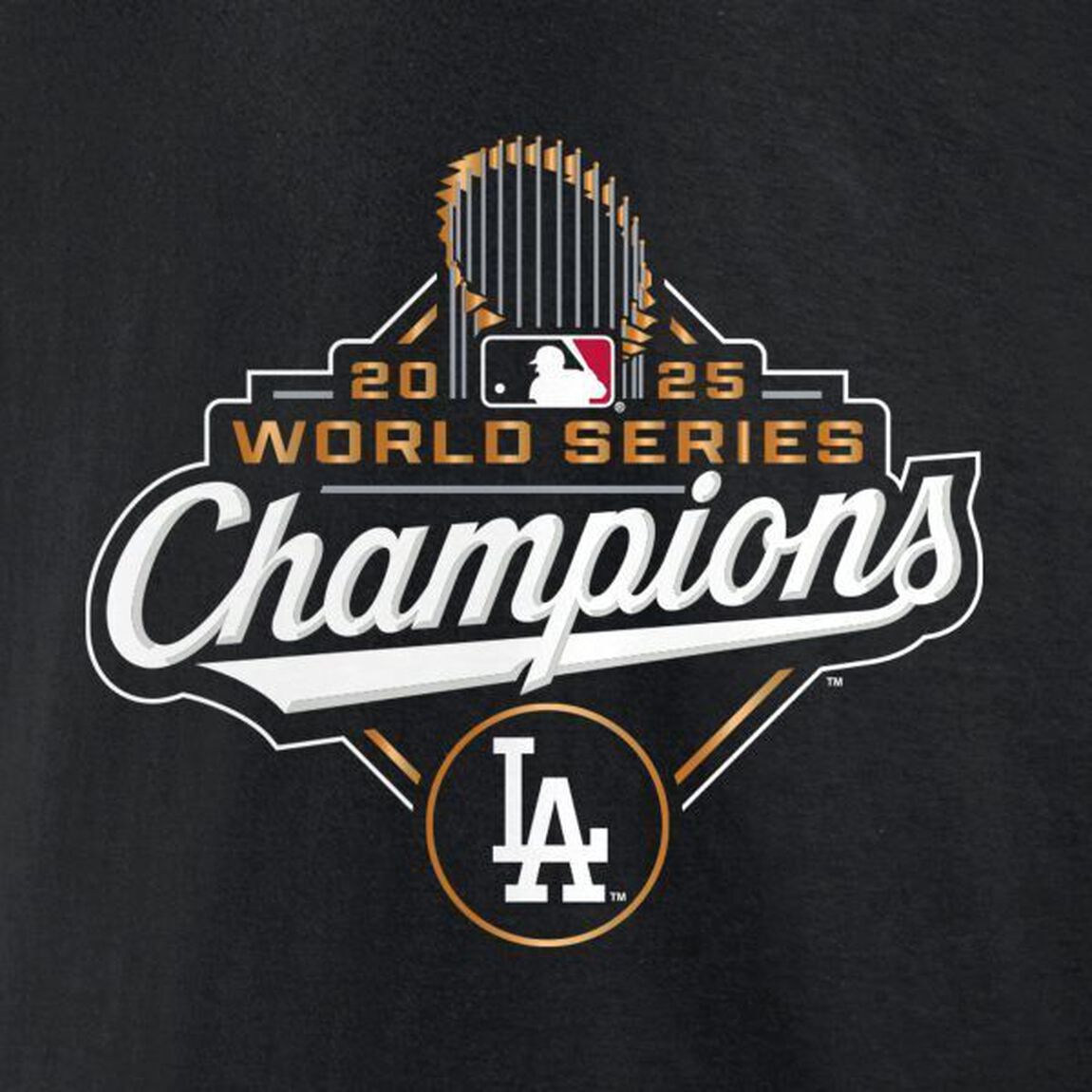 Fanatics 2025 ロサンゼルス・ドジャース 山本由伸 ワールドシリーズ 優勝 ネームアンドナンバー   Tシャツ Mサイズ