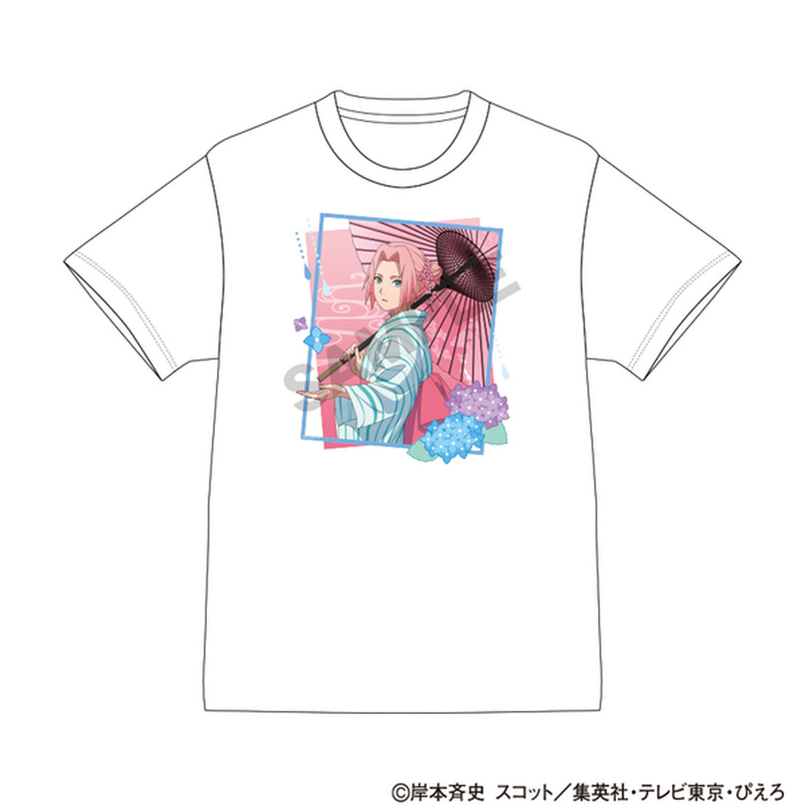 NARUTO-ナルト- 疾風伝　Tシャツ　春野サクラ　五月雨（2026年6月以降発売予定）