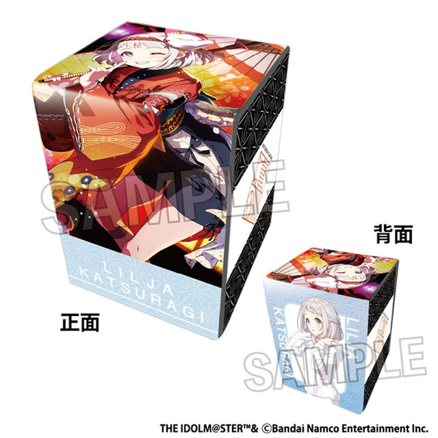 学園アイドルマスター　イラスト合皮製デッキケースNT　冠菊 葛城リーリヤ（2025年3月以降発売予定）