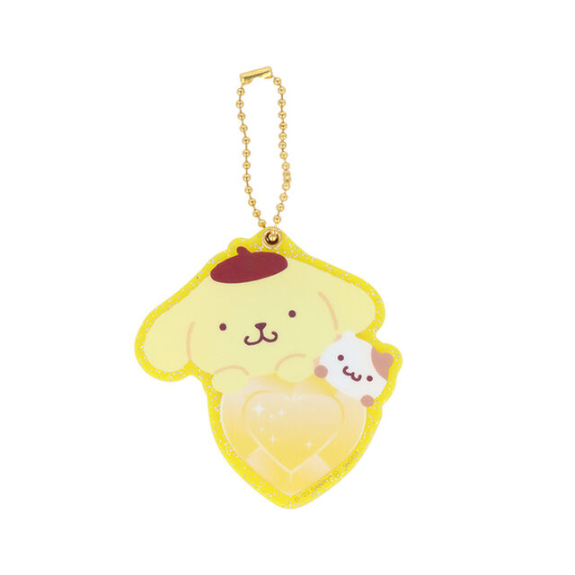 ミラー付アクキー　はあとぎゅっ　ポムポムプリン＆マフィン