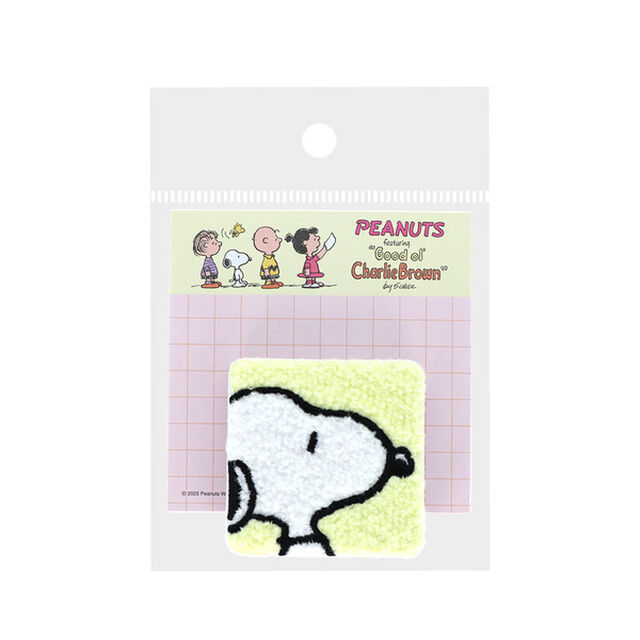 もこもこクリップ付メモ　PEANUTS Petit Collection４　ホワイト