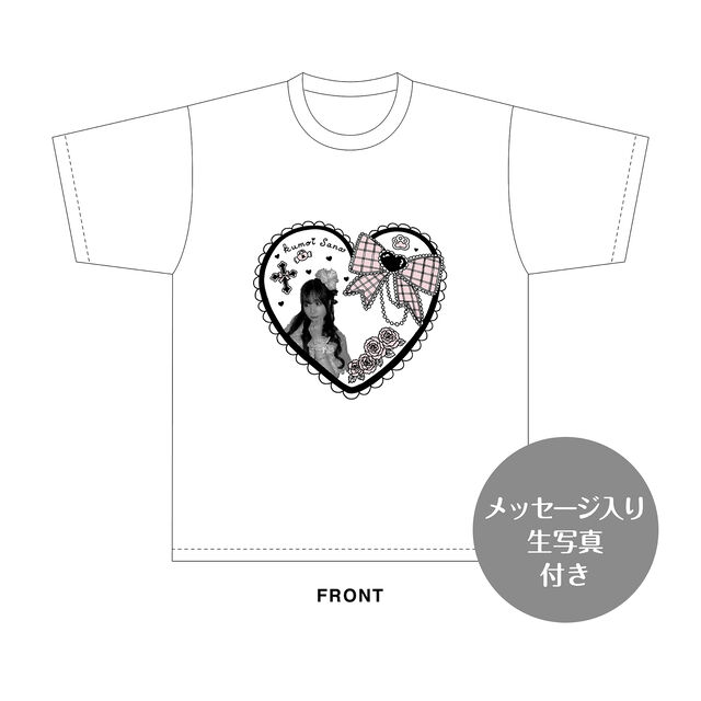 【SKE48】雲井紗菜　生誕記念Tシャツ(L)＆メッセージ入り生写真（2026年11月度）