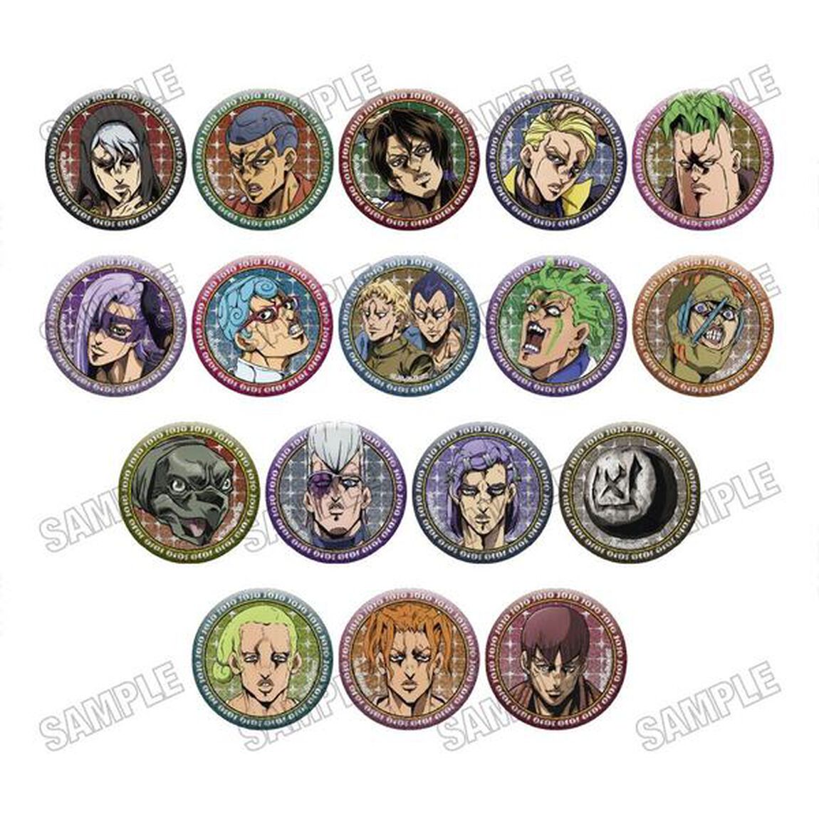 アニメ『ジョジョの奇妙な冒険 黄金の風』 缶バッジコレクション【RE】vol.2【単品】