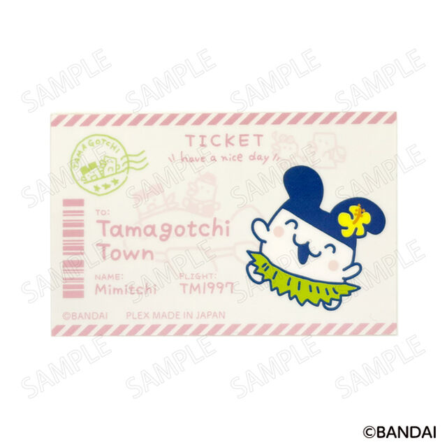 たまごっち エンジョイ！トラベル ステッカー D：みみっち