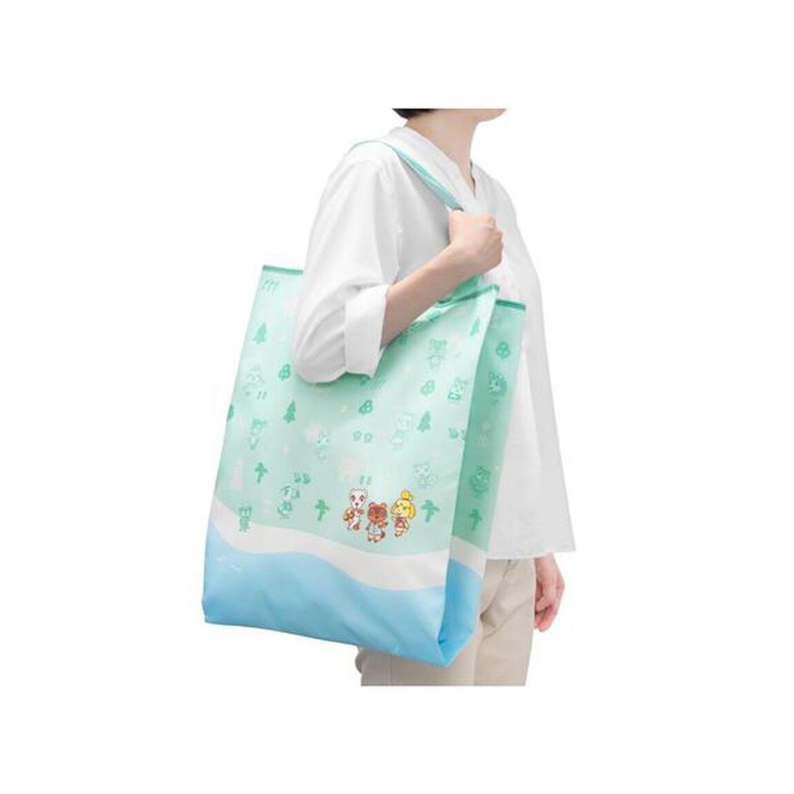 あつまれ　どうぶつの森　ラッピング&times;エコバッグ L（まめきち＆つぶきち）
