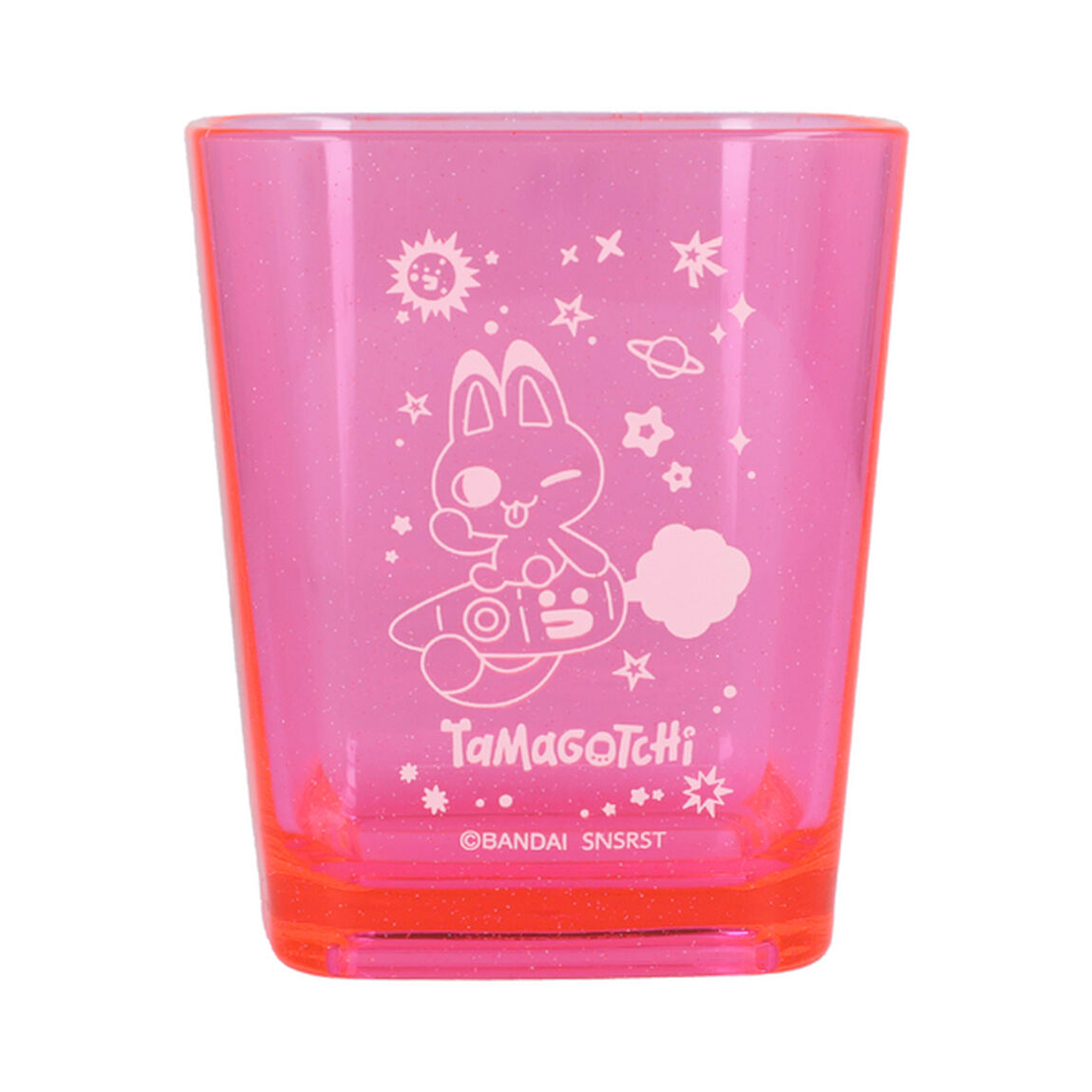 ラメ入りペンスタンド　たまごっち　みゃおっち