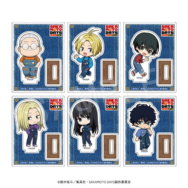 SAKAMOTO DAYS トレーディングアクリルスタンド デニムミニキャラver.【単品】（2026年4月以降発売予定）