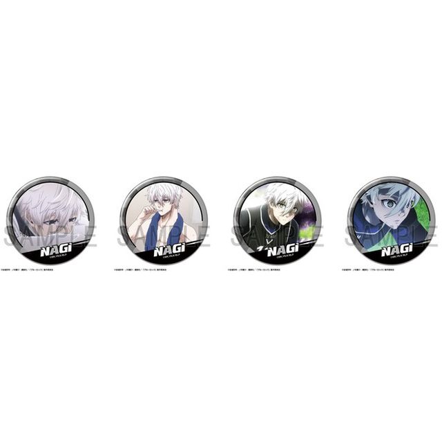 劇場版 ブルーロック -EPISODE 凪- 缶バッジ (凪 誠士郎/G・H・I・J)