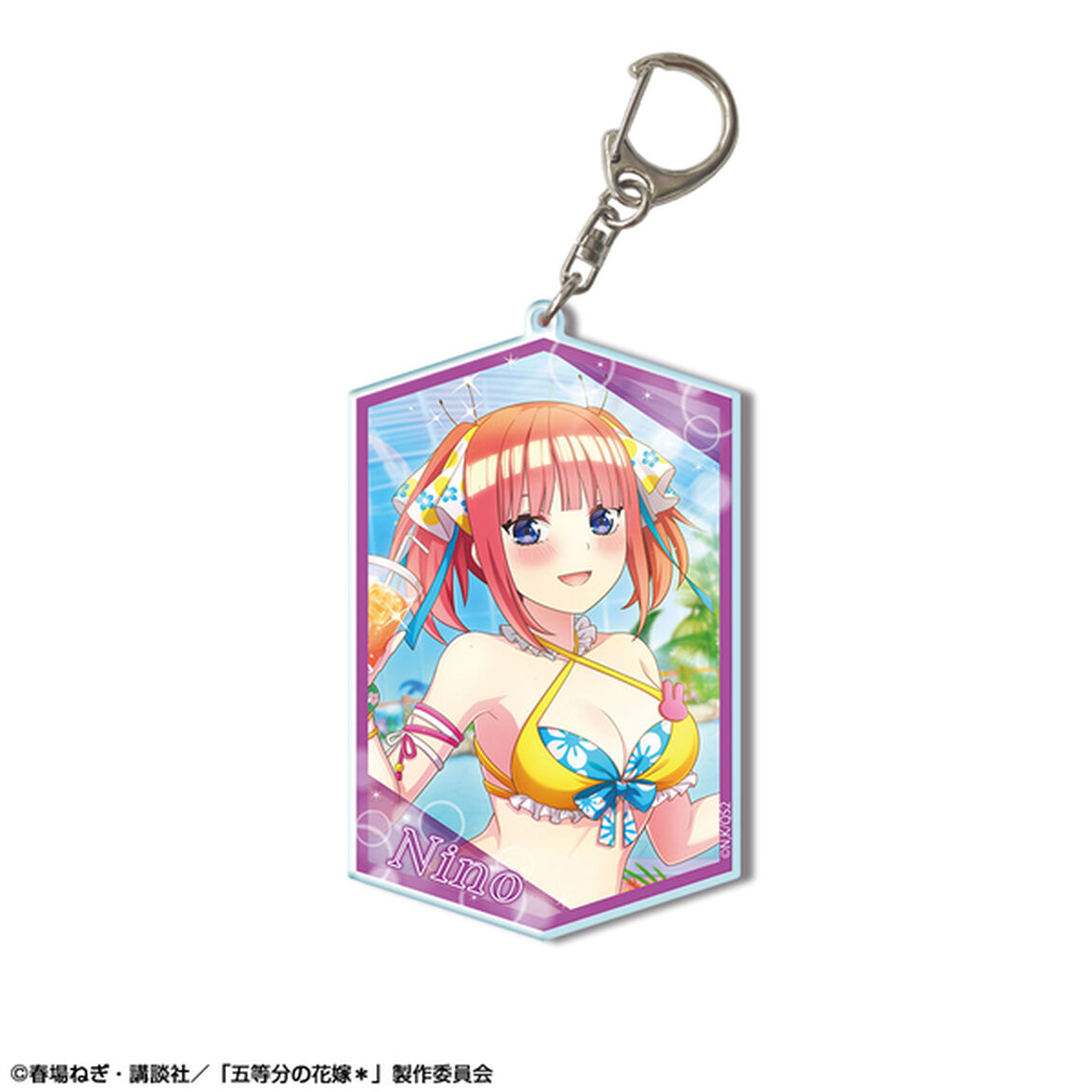 五等分の花嫁＊ ビッグアクリルキーホルダー Ver.2 デザイン02(中野二乃)（2026年1月中旬以降発売予定）