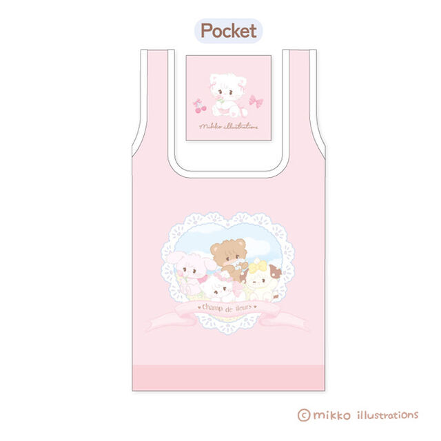 エコバッグ　PK　mikko illustrations