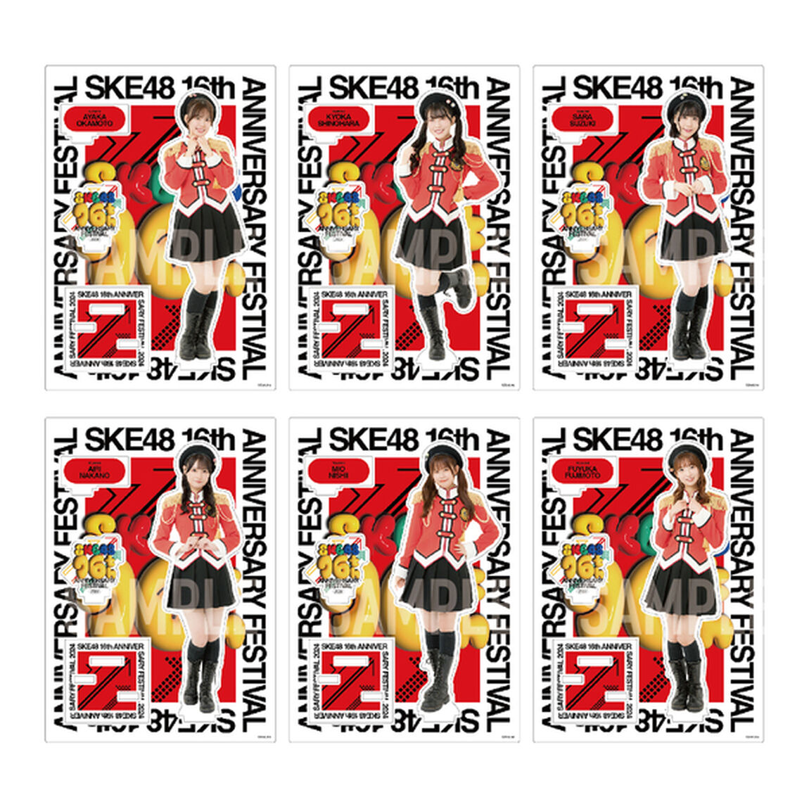 【SKE48】23篠原 京香 アクリルスタンド（16th Anniversary ver.）