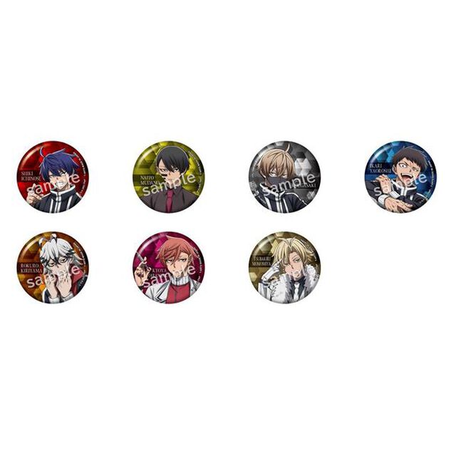 桃源暗鬼トレーディング缶バッジ【BOX】（2025年7月以降発売予定）