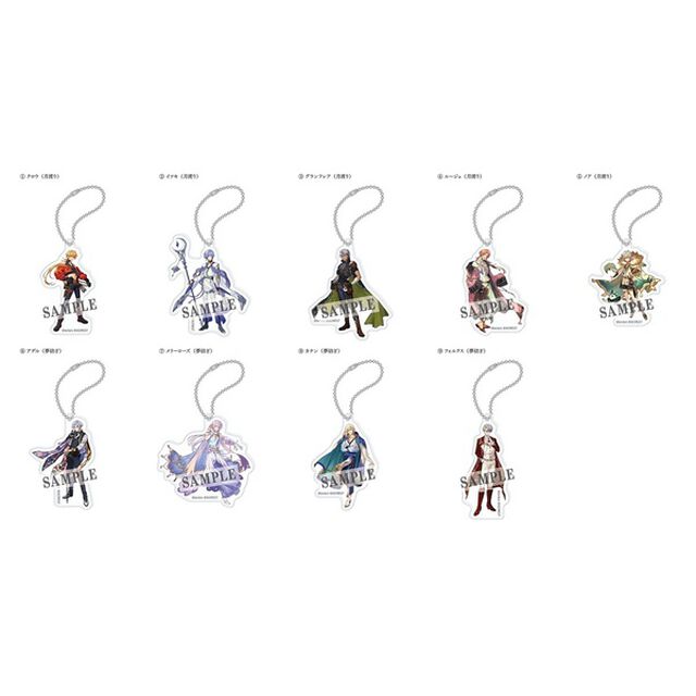 夢職人と忘れじの黒い妖精　アクリルキーホルダーコレクション　月渡り＆夢紡ぎ【BOX】