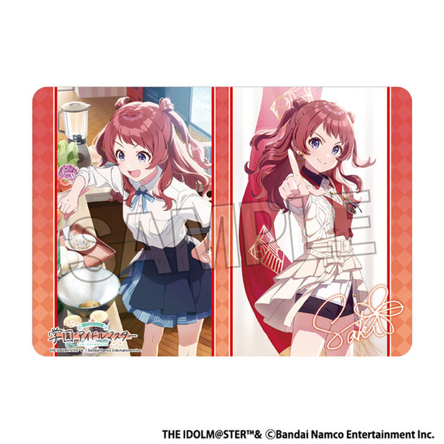 学園アイドルマスター　イラストプレイマットNT　わたしが一番！ 花海咲季（2024年12月以降発売予定）