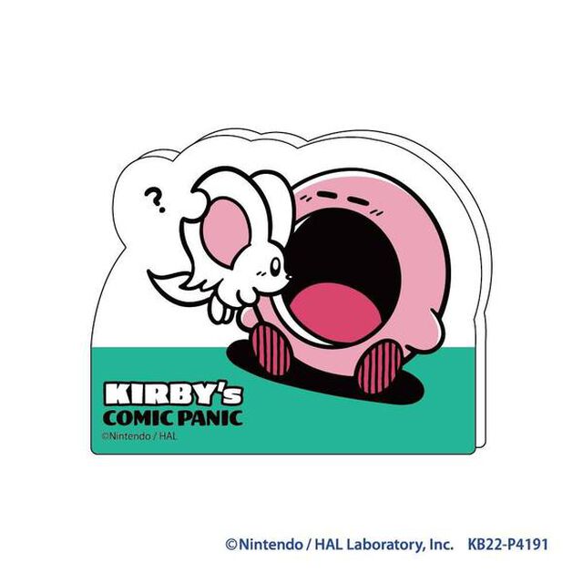 星のカービィ カービィのコミック・パニック　クリップメモスタンド　ほおばりヘンケイ（わっか）