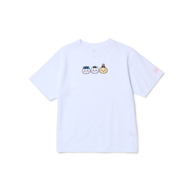 キッズ Youth 半袖 コットン Tシャツ ちいかわ / ちいかわ・ハチワレ・うさぎ ホワイト Sizes：150