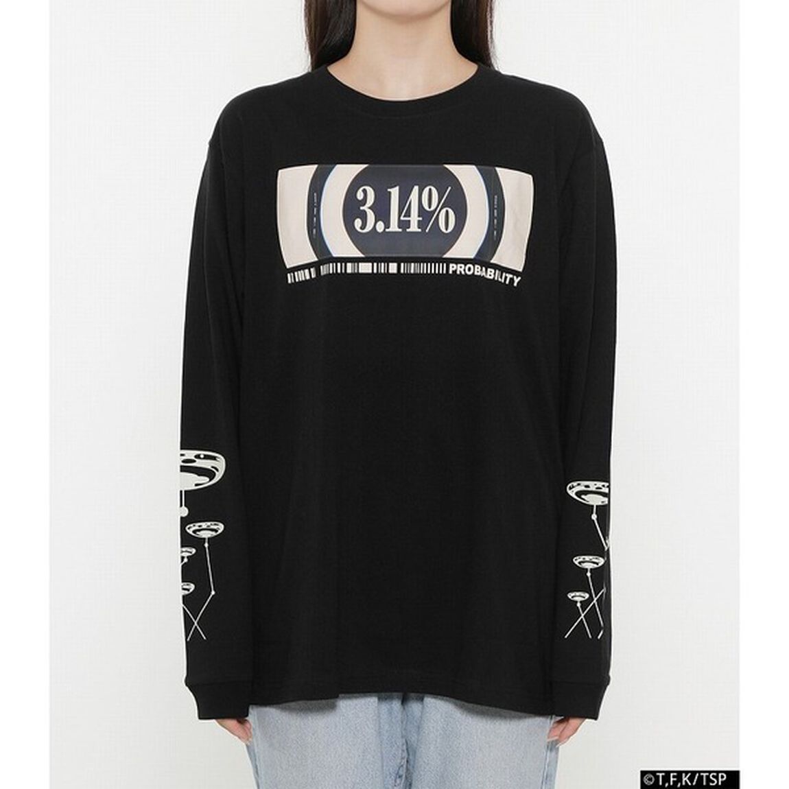 BAMEN L/S TEE PROBABILITY 3.14 L
